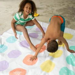 Quut Serviette de plage 2 en 1 Jeu d'équilibre (180 x 180 cm)