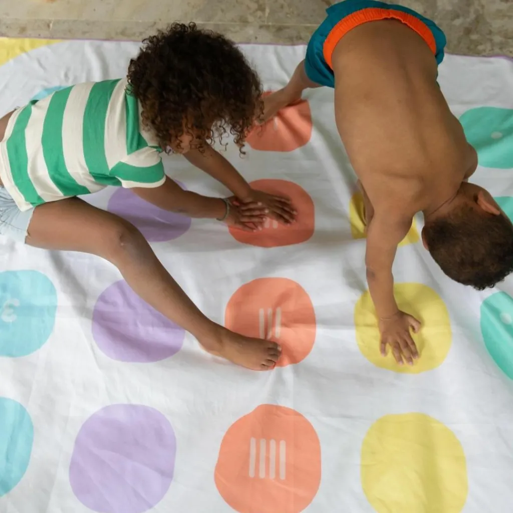 Quut Serviette de plage 2 en 1 Jeu d'équilibre (180 x 180 cm)