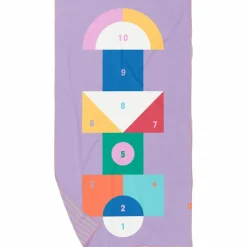 Clearance Serviette de plage 2 en 1 Marelle (180 x 100 cm) Serviette De Plage