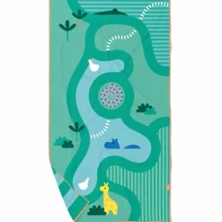 Quut Serviette de plage 2 en 1 Safari (180 x 100 cm)