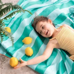 Quut Serviette de plage 2 en 1 Safari (180 x 180 cm)