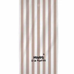 Zakuw Serviette microfibre Minus à la flotte rayures rose