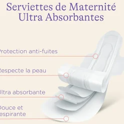 Lansinoh Serviettes maternité 0-2 semaines (10 pièces)