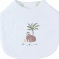 Noukie's Set 3 bavoirs mousseline Cute gorilla