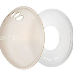 Suavinex Set 2 coupelles recueille-lait + 2 coupelles protectrices