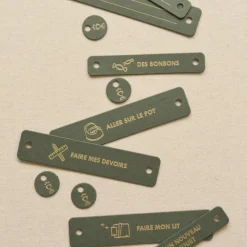 Online Set accessoires tableau des motivations vert Déco À Suspendre