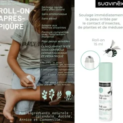 Suavinex Set anti-moustique roll-on (15+50 ml)