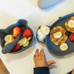Online Set bol à ventouse et cuillère en silicone Koala Coffret Repas