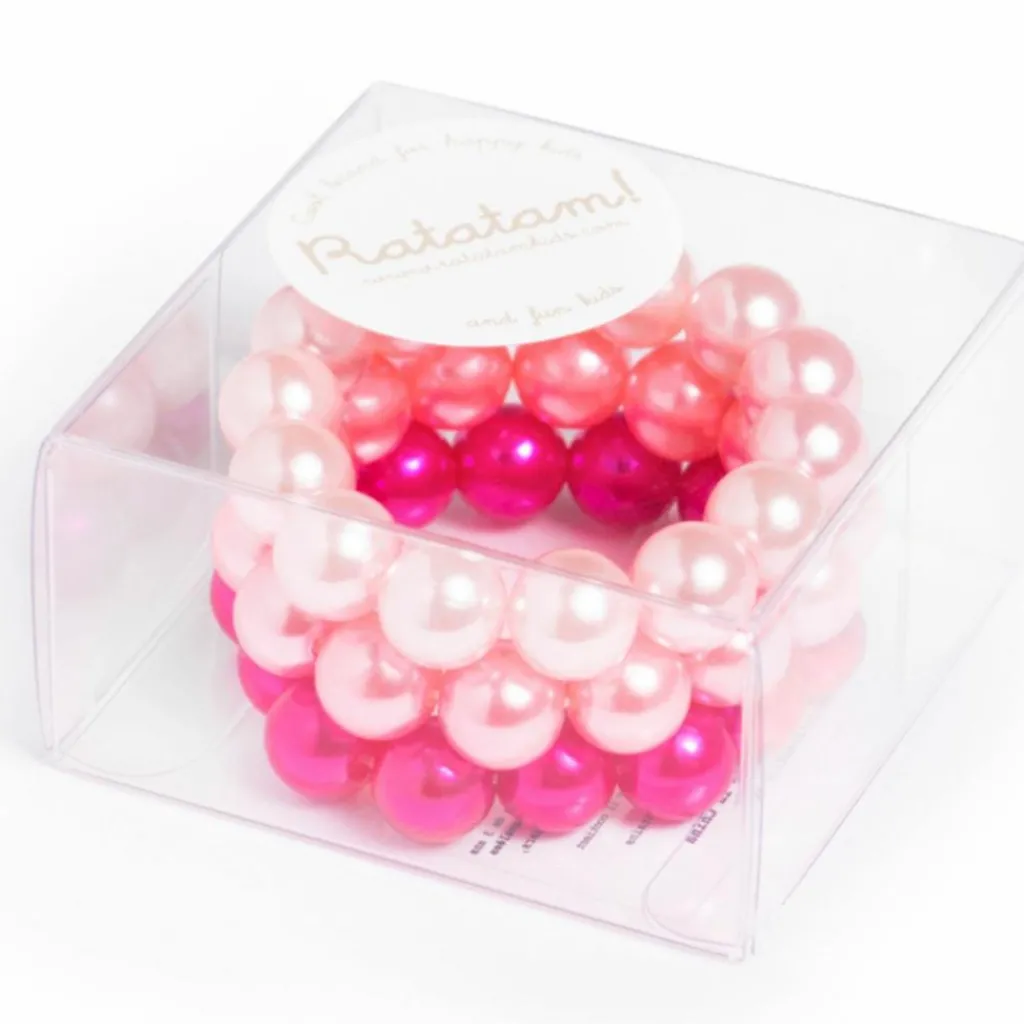 Discount Set bracelets perles Rose Enfant Déguisement Enfant