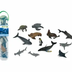 Collecta Set de 12 Animaux Marins (7-11 cm)