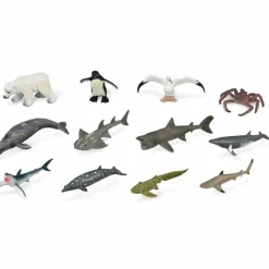 Best Set de 12 Animaux Marins (7-11 cm) Figurines De Jeu