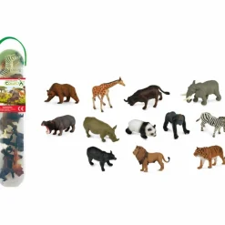 Collecta Set de 12 Animaux Sauvages (7-11 cm)