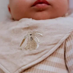 Hot Set de 2 bavoirs bandana Baby Bunny Bavoirs