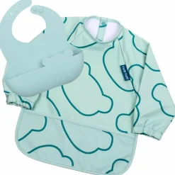 Clearance Set de 2 bavoirs Bleu Bavoirs