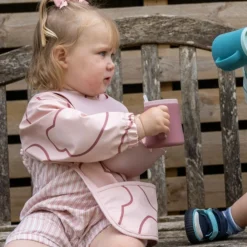 TUM TUM Set de 2 bavoirs Rose