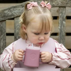 TUM TUM Set de 2 bavoirs Rose