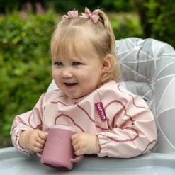 TUM TUM Set de 2 bavoirs Rose