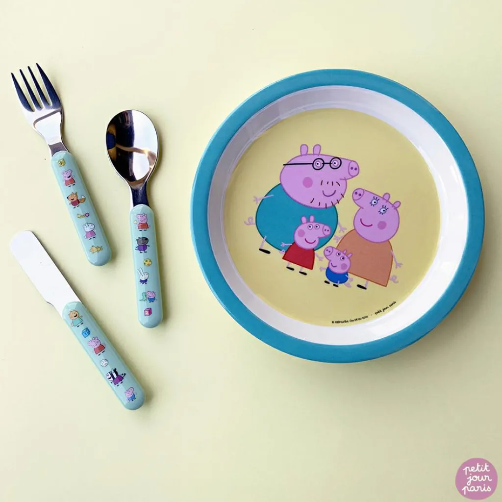Outlet Set de 3 couverts Peppa Pig Couverts