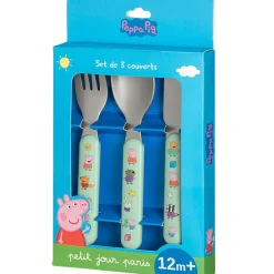 Outlet Set de 3 couverts Peppa Pig Couverts