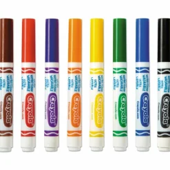 DBKids Set de 8 Feutres à l'eau Crayola pour Coloritable