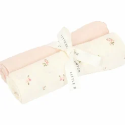 Set de 2 langes en gaze de coton Fairy Blossom-Blossom (70 x 70 cm) Lange