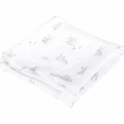 Set de 2 langes en gaze de coton Baby Bunny Pure Beige (70 x 70 cm) Lange