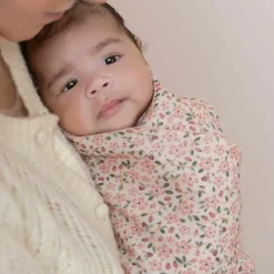 Little Dutch Set de 2 langes en gaze de coton Fairy Floral-Blossom (70 x 70 cm)