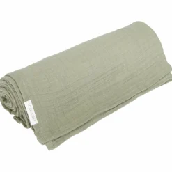New Set de 2 langes en gaze de coton Little Farm Pure Olive (70 x 70 cm) Lange