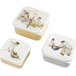 Petit Jour Paris Set de 3 lunch box Ernest et Célestine