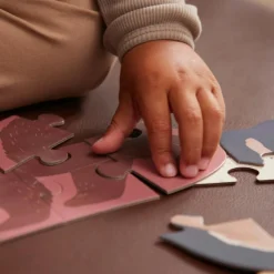 Filibabba Set de 7 puzzles Animaux nordiques