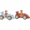 Hot Set de 2 voitures de course en bois Petites Voitures, Véhicules Et Circuits