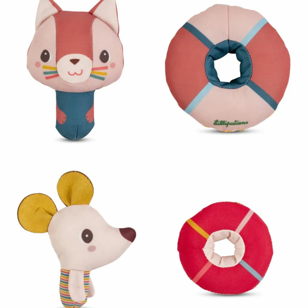 Lilliputiens Set de bouées de bain Jeanne et sa souris