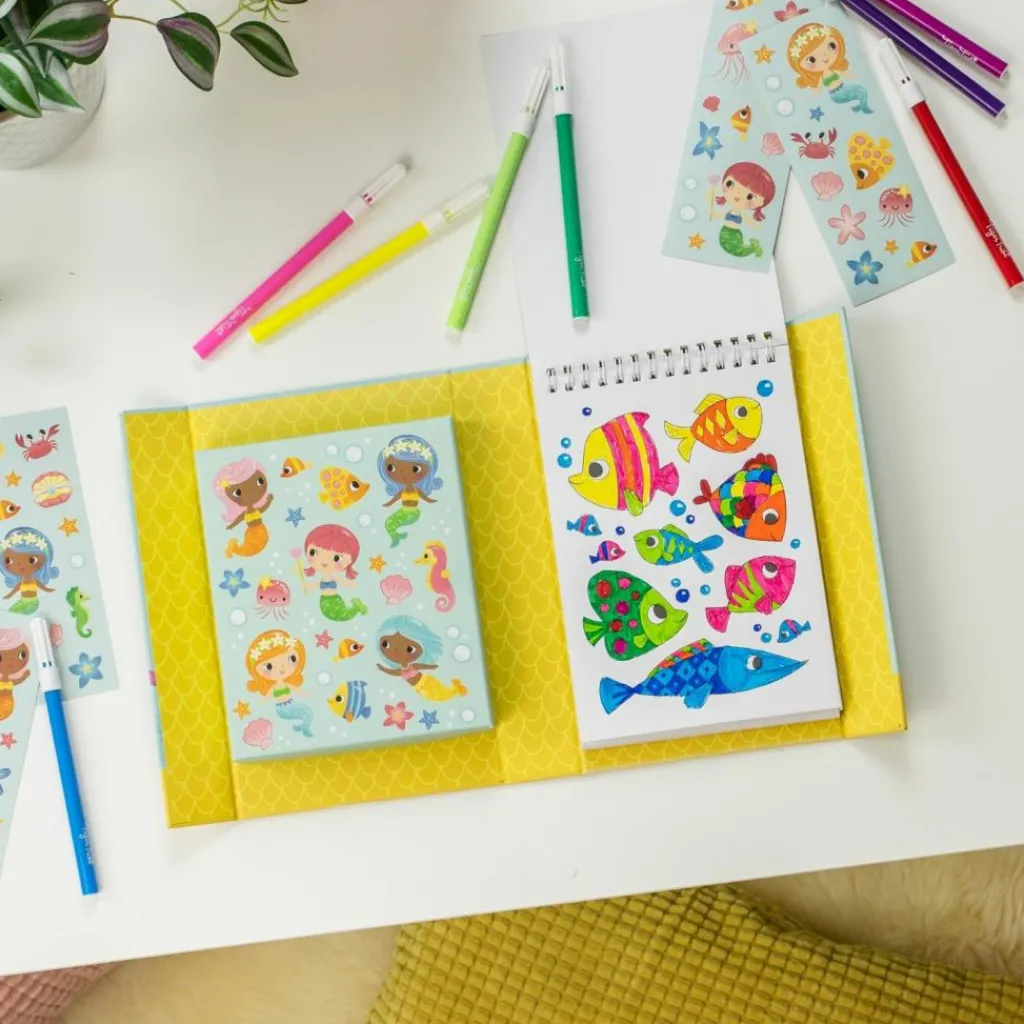 Tiger Tribe Set de coloriage sirènes