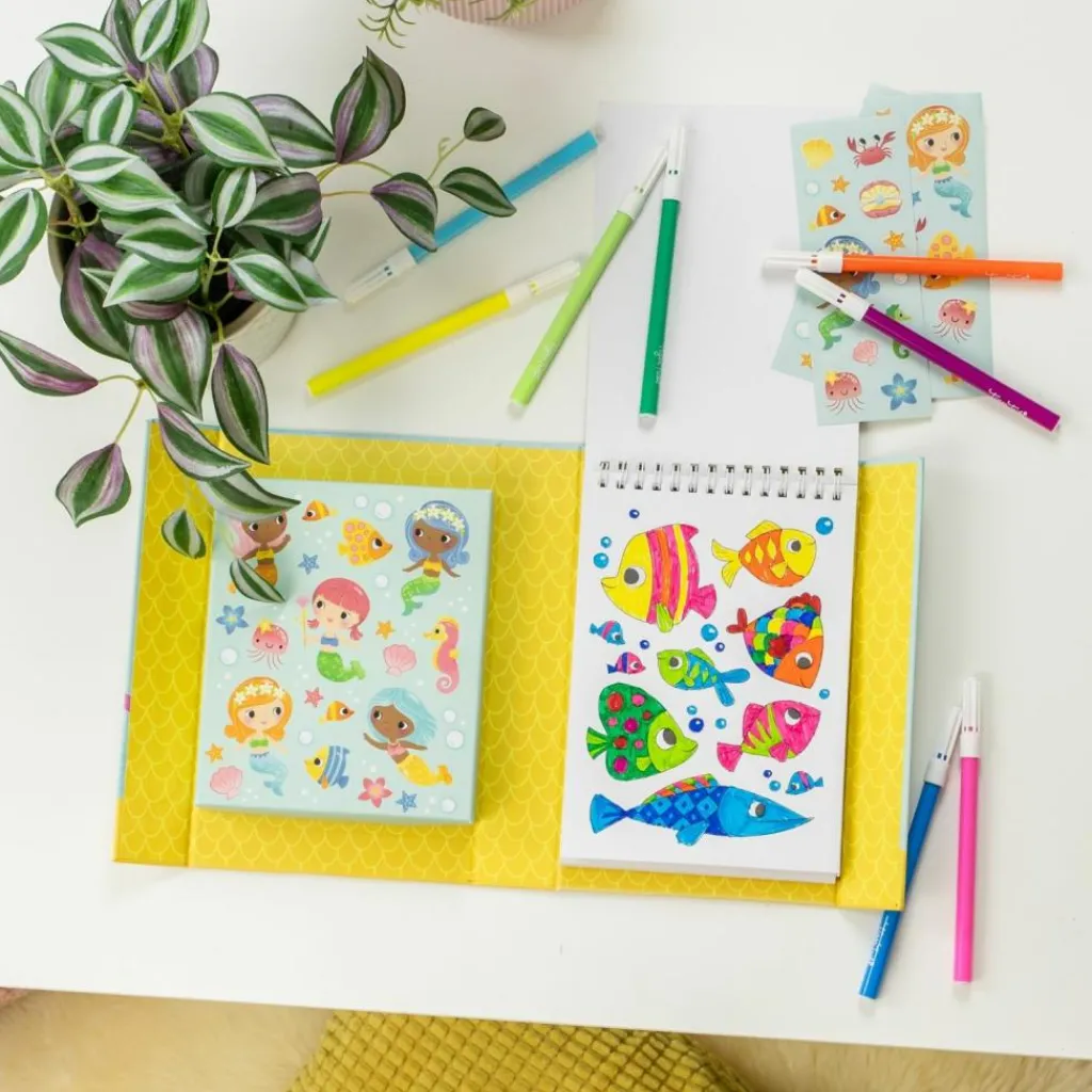 Tiger Tribe Set de coloriage sirènes