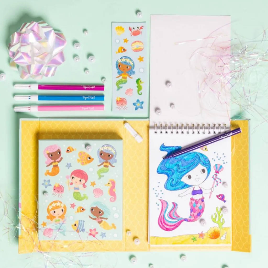 Tiger Tribe Set de coloriage sirènes