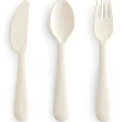 Mushie Set de couverts Ivory