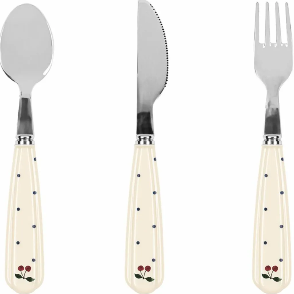 Konges Slojd Set de couverts Navy dots