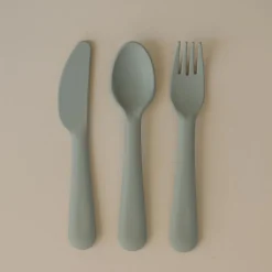 Mushie Set de couverts Sage