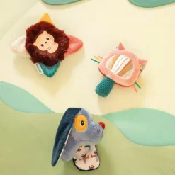 Hot Set de découvertes sensorielles Jules (3 pièces) Hochet