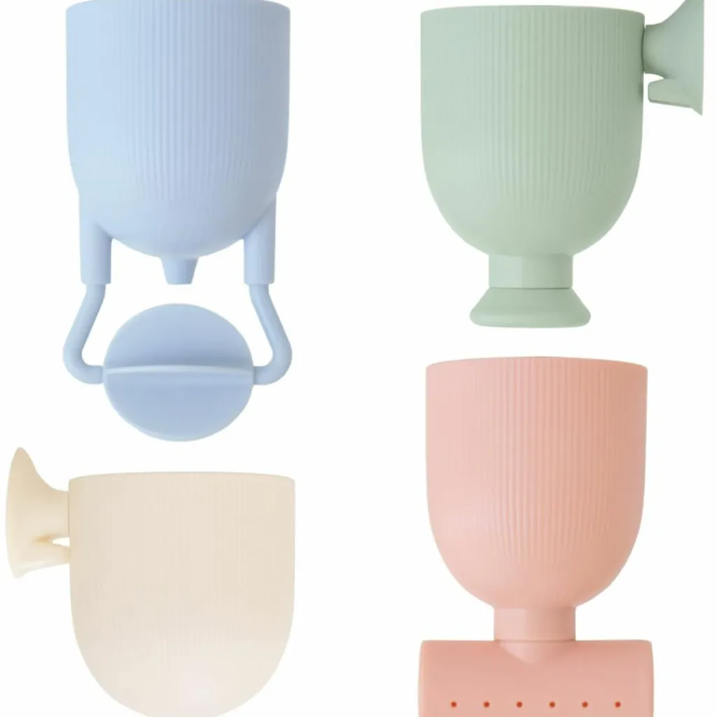 Mushie Set de jouets de bain Pour and Play (4 pièces)