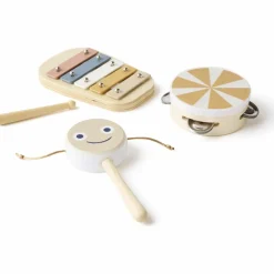 Set de musique Marron (3 pièces) Instrument De Musique
