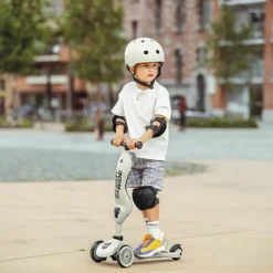 Enfant Scoot and ride Set de protection Black-Ash XXS