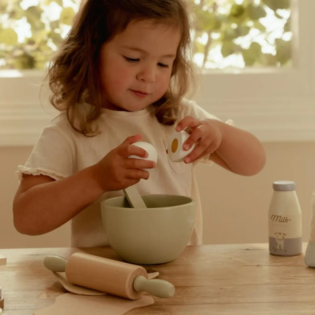 Hot Set de pâtisserie en bois FSC Dînette Et Aliments Factices