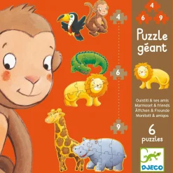 Online Set de puzzle Ouistiti et ses amis (38 pièces) Puzzle