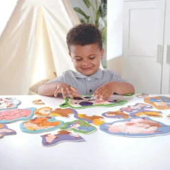 Sale Set de puzzles Les animaux de la ferme Puzzle