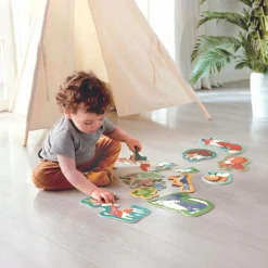 Sale Set de puzzles Les animaux de la forêt Puzzle