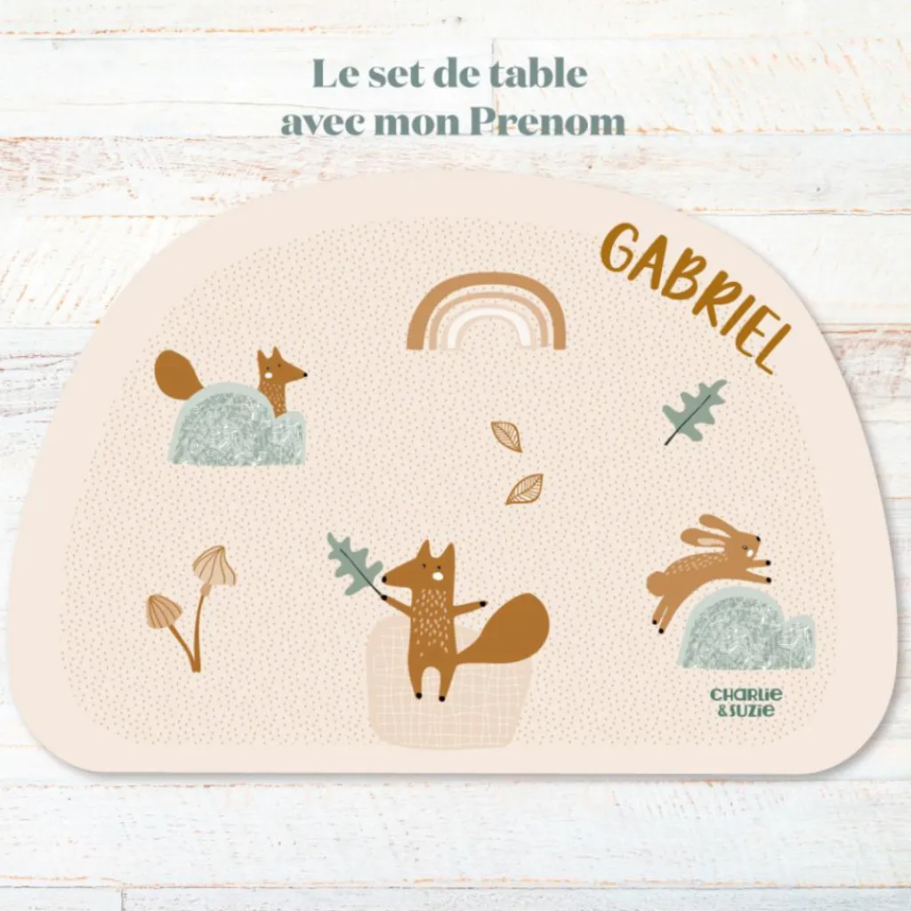 Outlet Set de table All Over Paysage personnalisable Set De Table