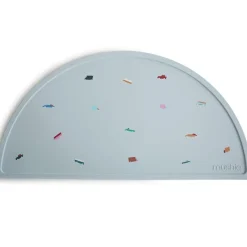 Mushie Set de table en silicone Retro cars