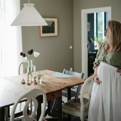 Mushie Set de table en silicone Cambridge Blue