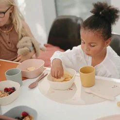 Mushie Set de table en silicone Cherries